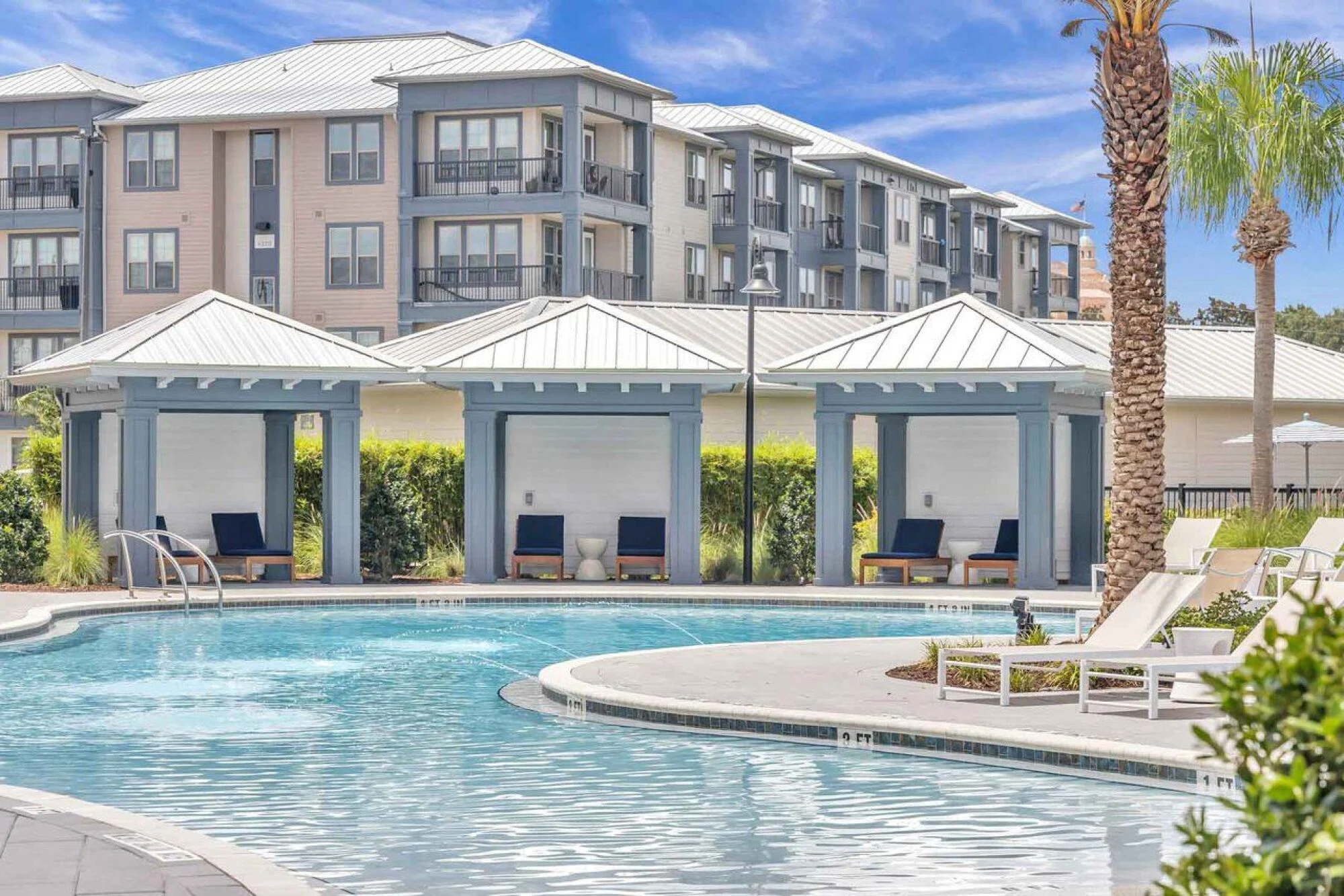 Poolside Cabanas